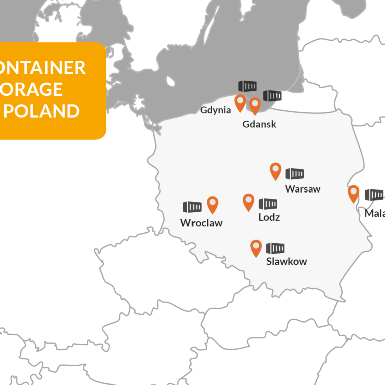 Container storage in Poland MarcoPoloLine